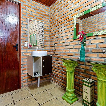 フロリアノポリス Casa Rustica Com Vista Mar No Campeche Toca151ヴィラ エクステリア 写真