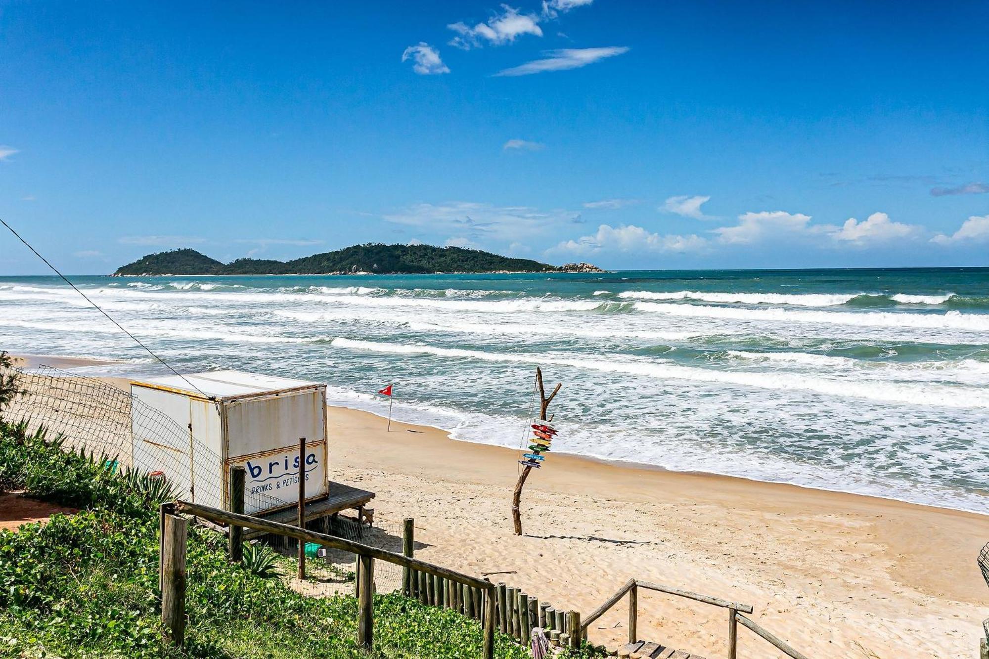 フロリアノポリス Casa Rustica Com Vista Mar No Campeche Toca151ヴィラ エクステリア 写真