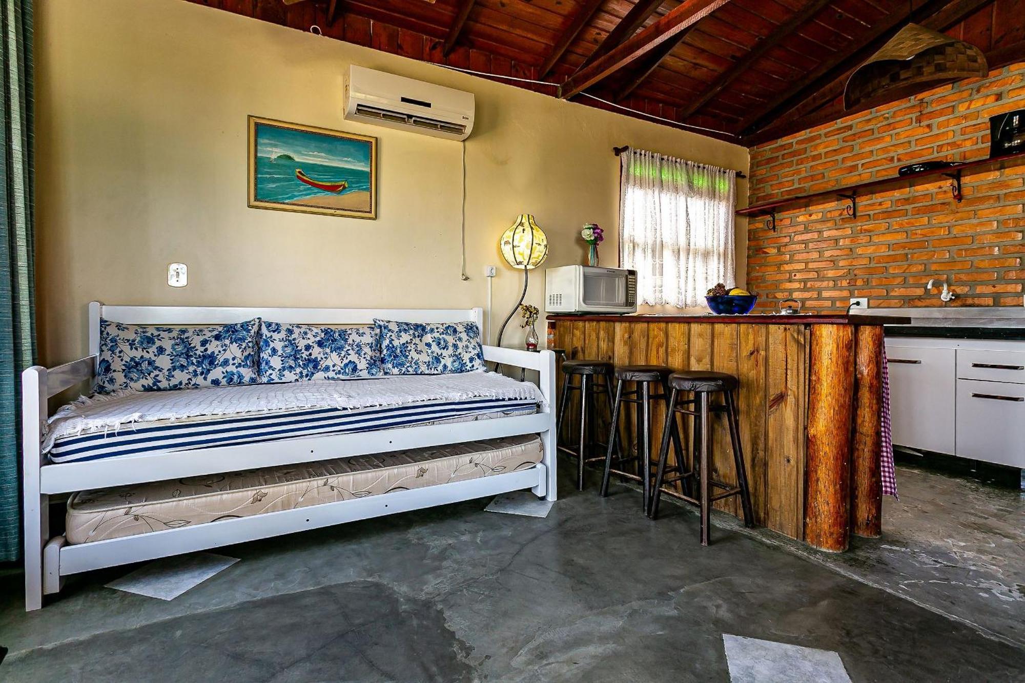 フロリアノポリス Casa Rustica Com Vista Mar No Campeche Toca151ヴィラ エクステリア 写真