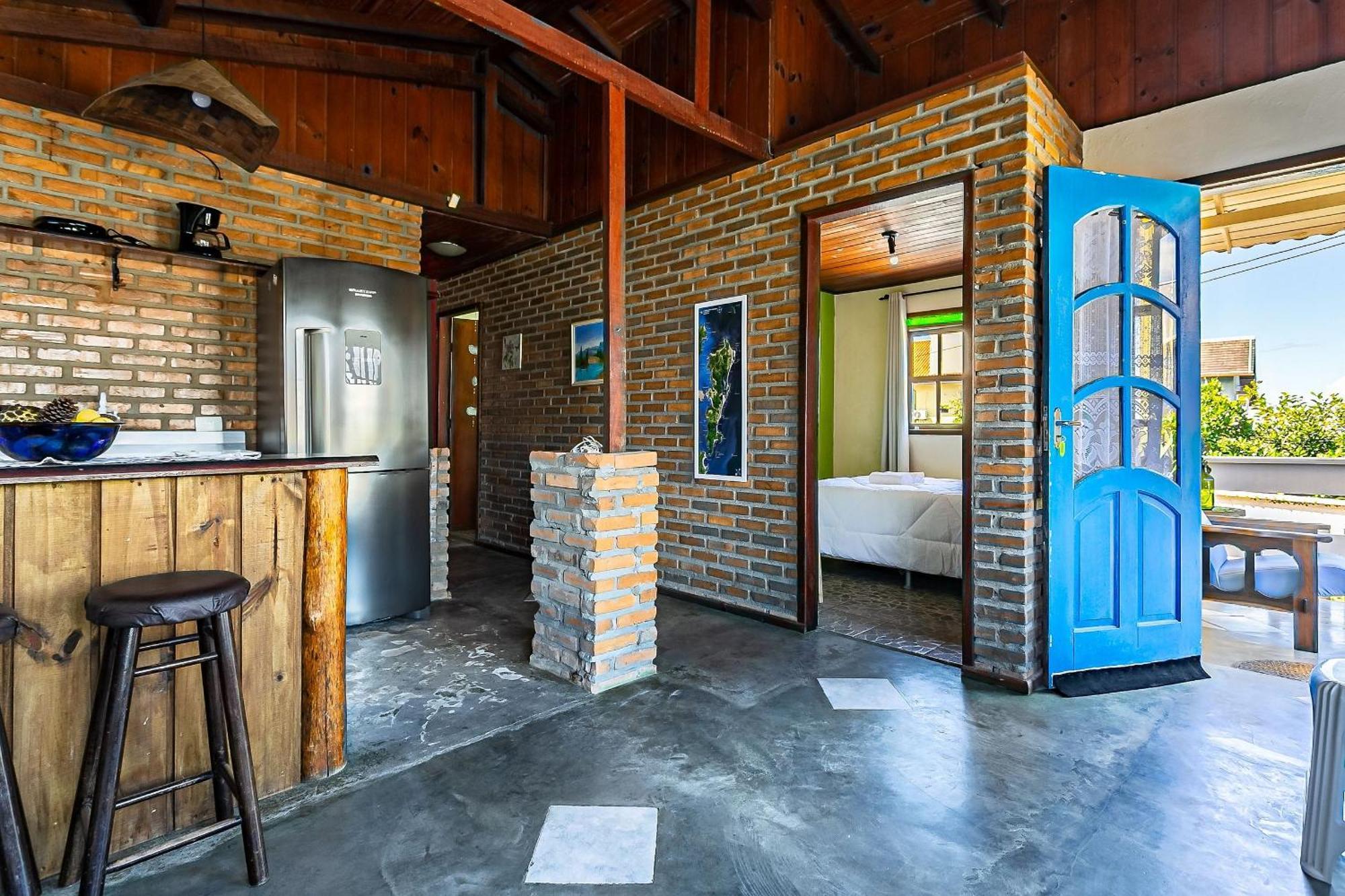 フロリアノポリス Casa Rustica Com Vista Mar No Campeche Toca151ヴィラ エクステリア 写真